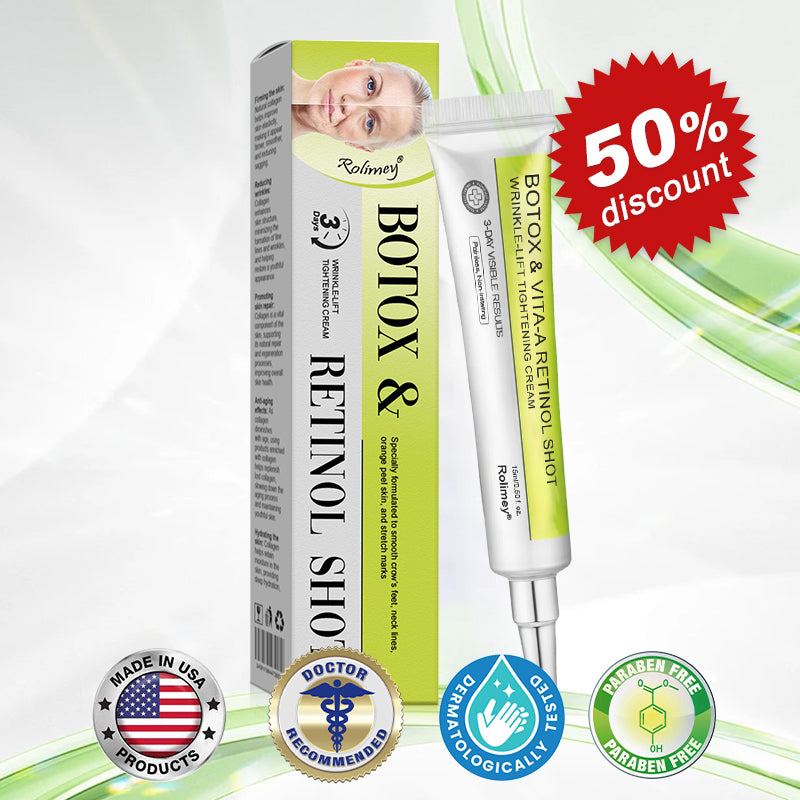 Made and shipped from the USA 💫Rolimey® Vita-A Retinol Shot Wrinkle-Lift Tightening cream - Last Day Promotion 70% OFF