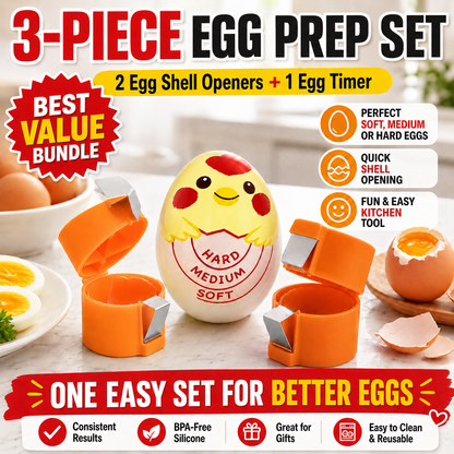 upsell🔥🔥🔥Limited-time 😮‍💨 Buy 1 Get 1 Free ！！！🍳 Quick Egg Cracker Tool – Open Hundreds Of Eggs Faster & Cleaner 🔥