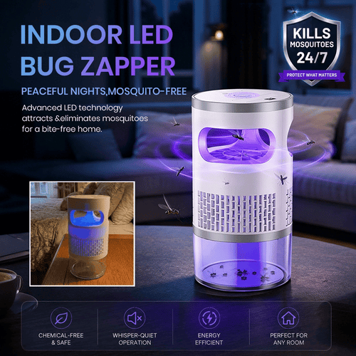 Darolio® 📢📢50% OFF !! ⏰Indoor LED Bug Zapper for Home & Bedroom