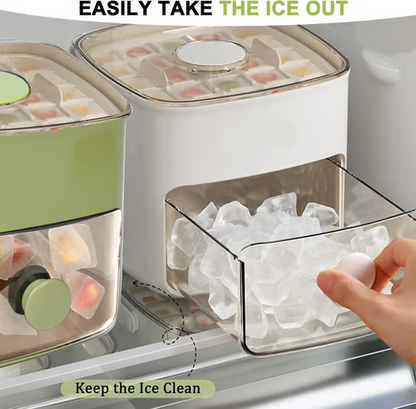 Darolio® 🧊Portable Ice Maker with Lid and Storage Box (48 cubes)