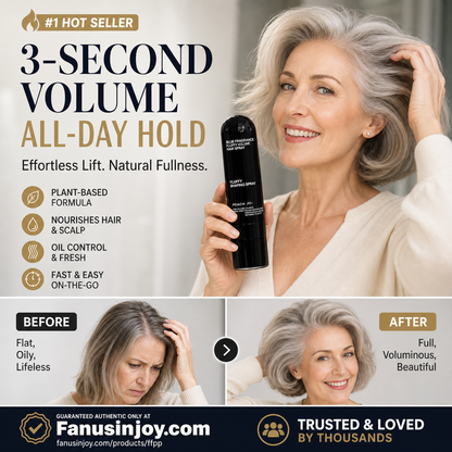 🎉Limited Time 💥Buy 3 get 2 free💇🏻‍♀️Recommended by Hairstylists! 🔥Shape in 3 Seconds! Easily Create Fluffy & Elegant Hairstyles! 👩 Peach-scented volumizing & setting spray