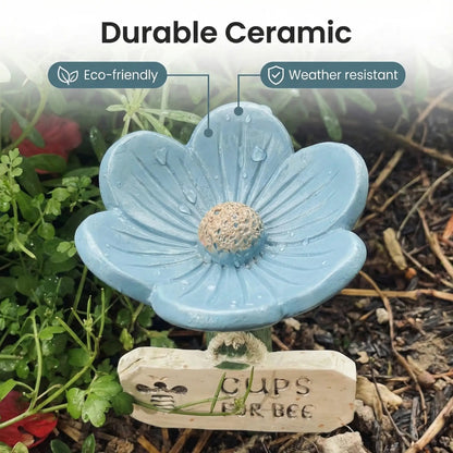 Darolio®🐝Flower-Shaped Bee Watering Station💧