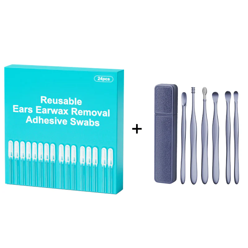 Darolio®Reusable Earwax Removal Adhesive Swabs