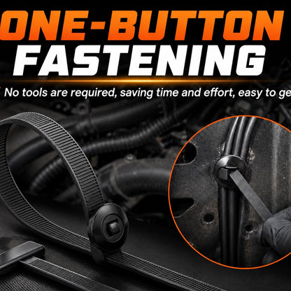 Last Day Clearance Sale 50% OFF🔥Nylon Universal Cable Tie Buckle