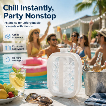 🌞Summer New Hot Selling 50% OFF🎁💦Portable Silicone Ice Ball Maker Kettle🧊