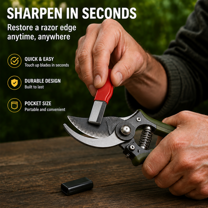 💥 💥Darolio® Dual-Sided Whetstone – Restore Razor-Sharp Edges with Ease