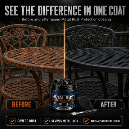 upsell🎉🔥50K+ SOLD 🔥Metal Rust Protection Black Repair Paste – Restores & Protects Gates, Fences, and Outdoor Furniture (Copy)