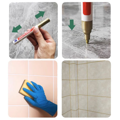 Darolio®🔥Mold-resistant and waterproof ceramic tile grout pen