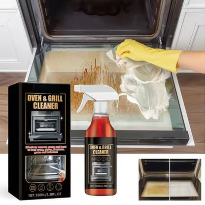 Darolio®🧼 BUY 2 GET 1 FREE! ✨ Oven & Grill Cleaner Spray – Dissolves Grease in 5 Mins, No Scrubbing & Eliminates Odors 🔥  21 Reviews