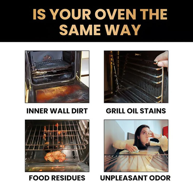Darolio®🧼 BUY 2 GET 1 FREE! ✨ Oven & Grill Cleaner Spray – Dissolves Grease in 5 Mins, No Scrubbing & Eliminates Odors 🔥  21 Reviews