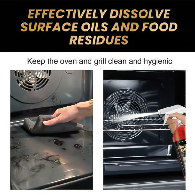 Darolio®🧼 BUY 2 GET 1 FREE! ✨ Oven & Grill Cleaner Spray – Dissolves Grease in 5 Mins, No Scrubbing & Eliminates Odors 🔥  21 Reviews