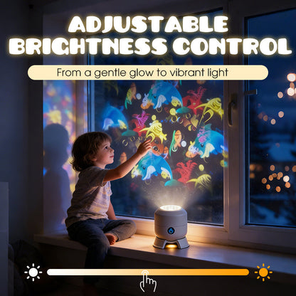 🥳2026 HOT SALE🥳💥🌈 50% OFF! Dynamic Rotating LED Light Projector – Calm & relaxation for your home. Gentle moving lights ease restless nights. Perfect for bedroom or living room. 🌙✨ -Devareon®