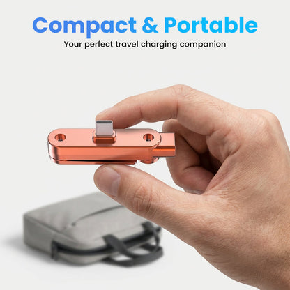 🔥Darolio®Fast Charging Adapter with 360° Foldable Phone Stand