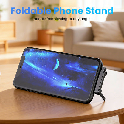 🔥Darolio®Fast Charging Adapter with 360° Foldable Phone Stand