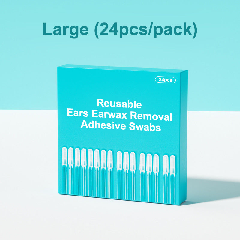 Darolio®Reusable Earwax Removal Adhesive Swabs