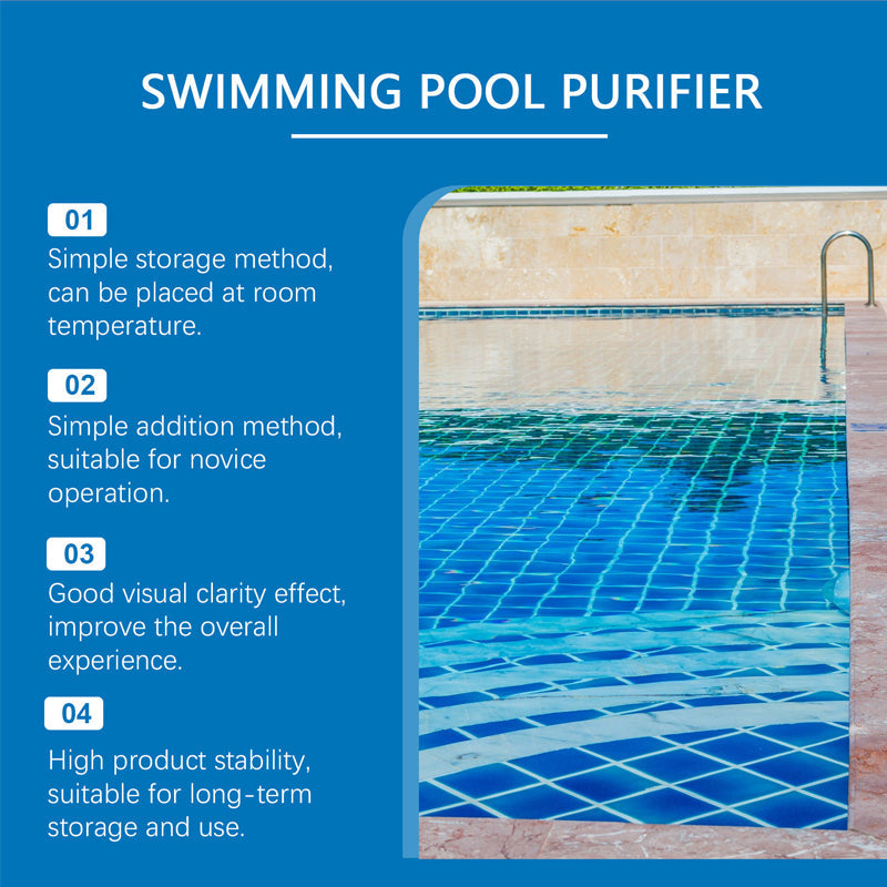 Darolio®💧 Swimming Pool Purifying Liquid – Crystal Clear Water, Zero Hassle! ✨ Say goodbye to green water & harsh chemicals – just pure, fresh swimming every time. 🏊‍♂️💙
