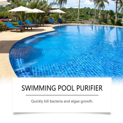 Darolio®💧 Swimming Pool Purifying Liquid – Crystal Clear Water, Zero Hassle! ✨ Say goodbye to green water & harsh chemicals – just pure, fresh swimming every time. 🏊‍♂️💙