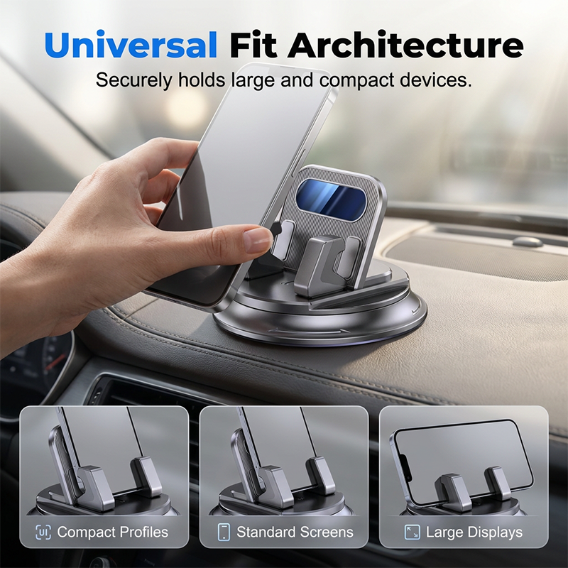 Darolio® 🚗 40% OFF NOW!📱 Rotating Dashboard Car Phone Holder – 360° Adjustable & Anti-Slip – Hands-Free Phone Mount 🛡️