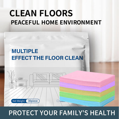 📢📢55% OFF !! ⏰30-Pieces Multi-Effect Floor Cleaning Sheets