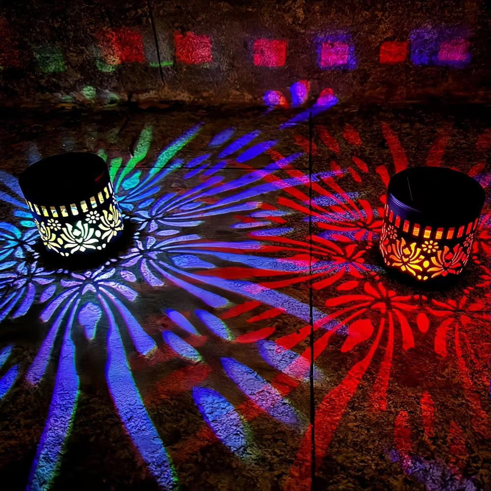 🌞 50% OFF NOW! 🌀 Solar Mandala Light – Stunning Pattern Projection, 2-in-1 Floor & Wall Design & IP65 Waterproof Auto On/Off 🌿