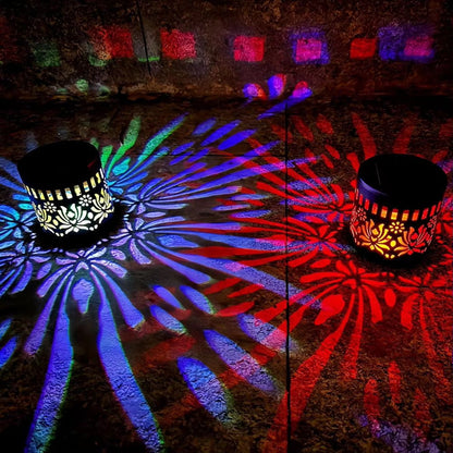 🌞 50% OFF NOW! 🌀 Solar Mandala Light – Stunning Pattern Projection, 2-in-1 Floor & Wall Design & IP65 Waterproof Auto On/Off 🌿
