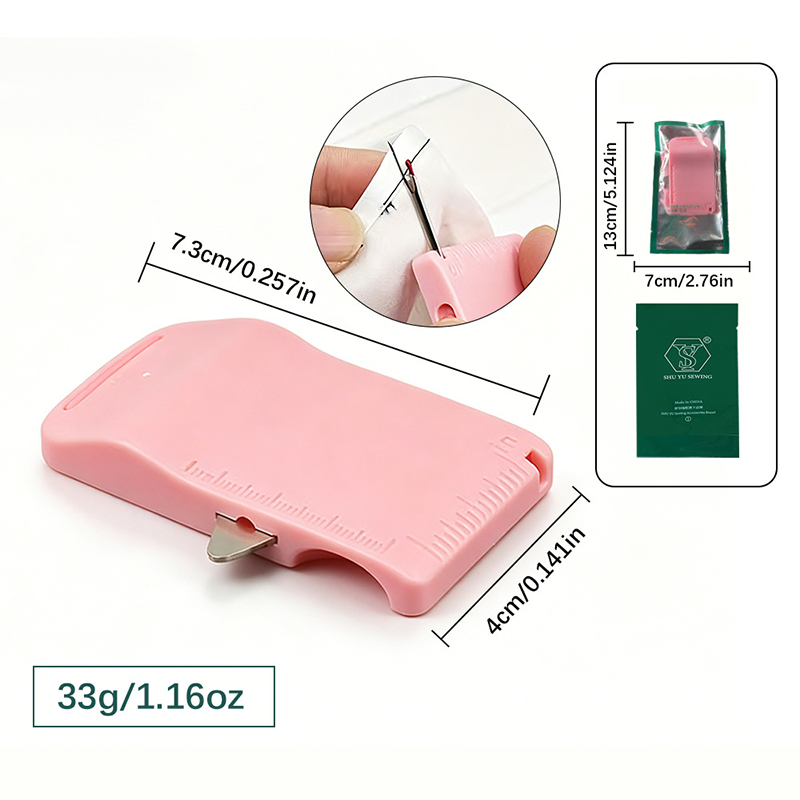 Darolio® 🧵 Sewing Seam Guide & Ripper – Multi-functional Tool, Easy Seam Allowance & Stitch Removal ✂️🪡