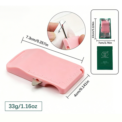 Darolio® 🧵 Sewing Seam Guide & Ripper – Multi-functional Tool, Easy Seam Allowance & Stitch Removal ✂️🪡