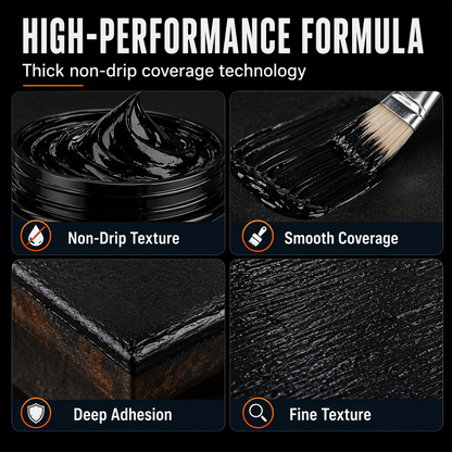 🎉🔥50K+ SOLD 🔥 Metal Rust Protection Black Repair Paste – Restore Rusty Gates, Fences & Outdoor Furniture With A Protective Black Finish✨✨