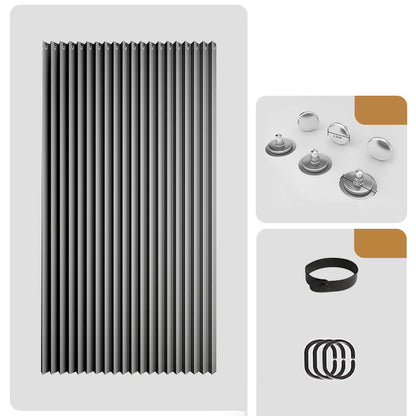 ⏰🔥LIMITED TIME 49% OFF! ✨ No-Drill Magnetic Accordion Door Curtain