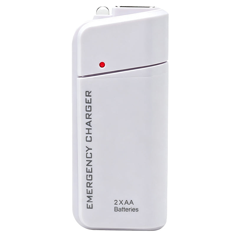 ⚡ LIMITED TIME 50% OFF!!Portable Emergency Phone Charger – 2 AA Battery Powered Backup