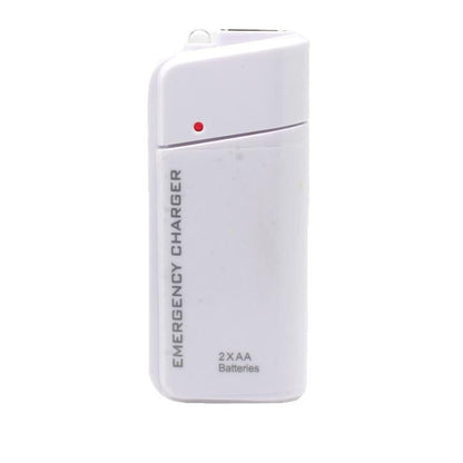 ⚡ LIMITED TIME 50% OFF!!Portable Emergency Phone Charger – 2 AA Battery Powered Backup
