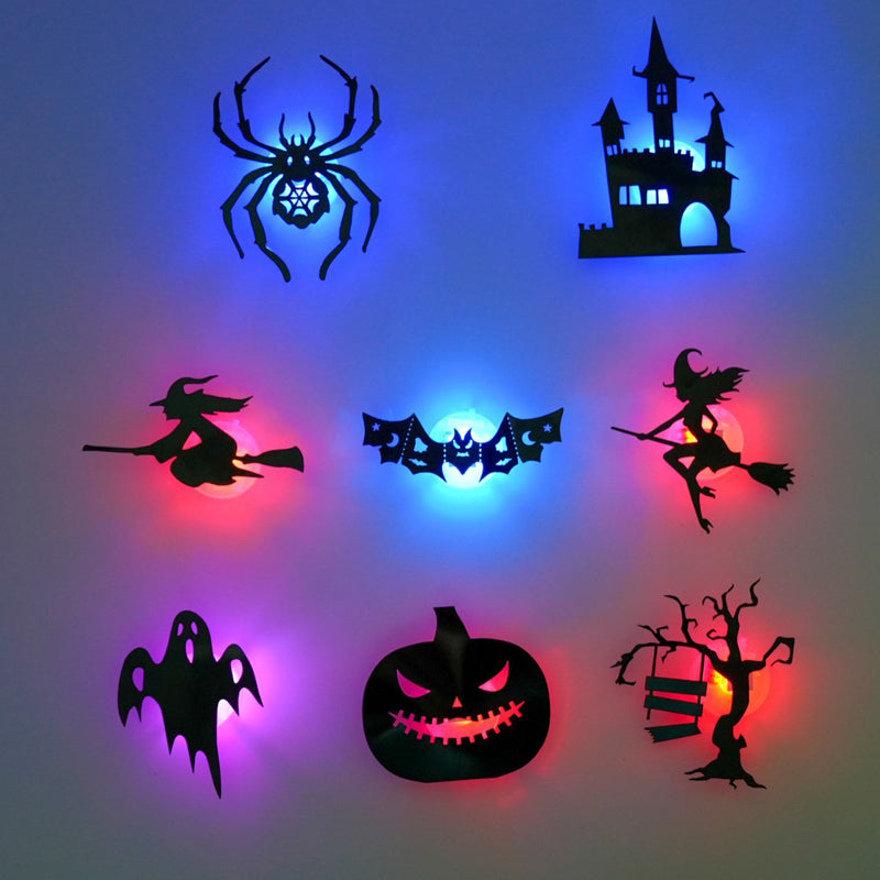 🎃🕸️Halloween Glow in Dark Wall Stickers,👻TGlow Up Your Halloween Nights✨