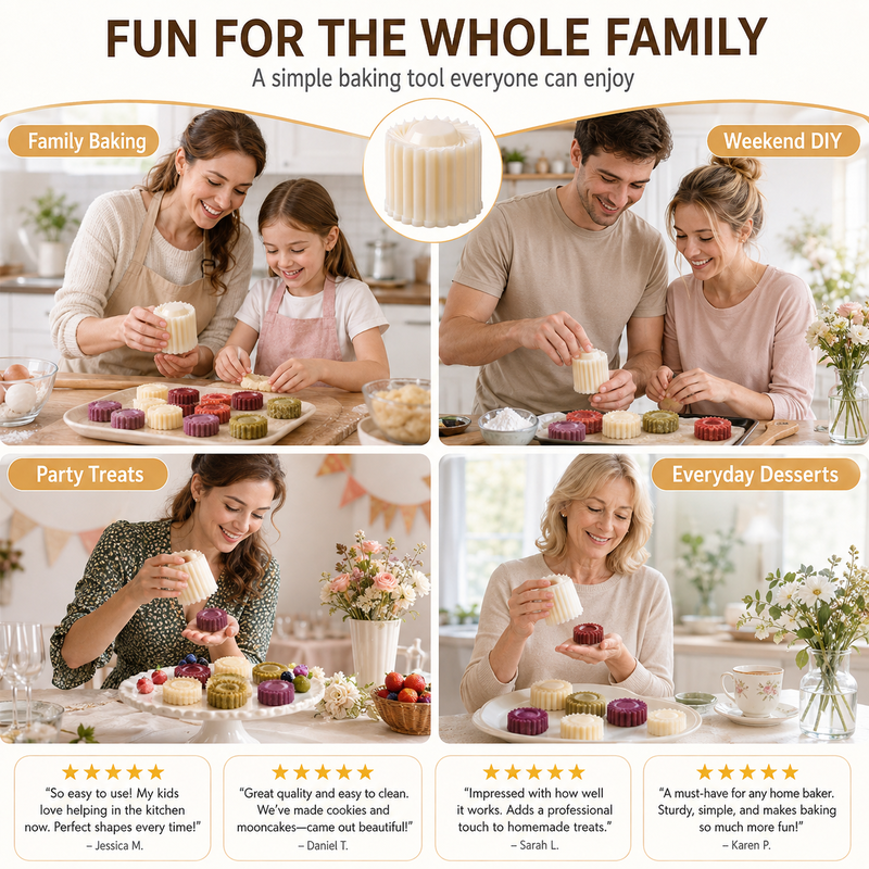 ✨ 50% OFF | 🥮2-in-1 Dual-Ended Pastry Mold (Over 50K Sold!)